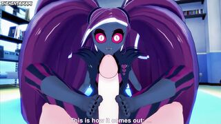 Velvette from Hazbin Hotel Gives You A Footjob Hentai POV