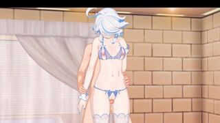 Genshin Impact : Furina ThighJob [R34 Hentai Animation]