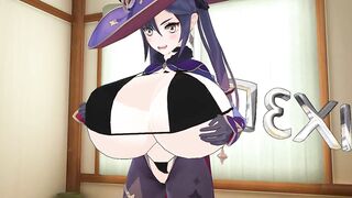 Genshin Mona Breast Expansion [Genshin Impact]