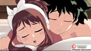 MY HERO ACADEMIA URARAKA HARD FUCKED BY DEKU AND GETTING CREAMPIE HENTAI ANIMATED 4K 60FPS