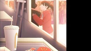 CUTE MC DONALDS HENTAI STORY ANIMATED FUCK AND BLOWJOB 4K 60FPS