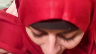 Facial Cumshot Blowjob Arab Wife Mia Niqab