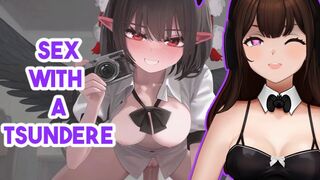 ???? dommyyy! HOT sex with tsundere Aya of Touhou | bunny Vtuber Hentai Porn react