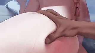 MAKIMA GETS FUCKED HARD ANAL SEX