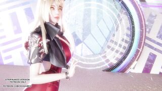 [MMD] SUNMI - TAIL Ahri Sexy Kpop Dance League of Legends Hentai Uncensored 4K 60FPS