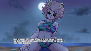 FUCKING WITH THE BEAUTIFUL MINA ASHIDO ON THE BEACH - RE HERO ACADEMY