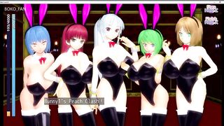 Girl Beats Hero 3 0,05 Bunny Girls 2 (boko877)