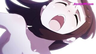 Akko Fucked By Monster Cock ( UNCENSORED ) ANIMATION 2D