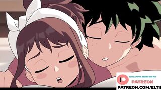 Ochako Uraraka Hot Fucking With Izuku Midoriya And Creampie | Best My hero Academia Hentai 4k 60fps