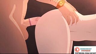 CYTE BUNNY GIRL HARD ANAL FUCKED AND GETTING CREAMPIE - ANIME HENTAI 60FPS