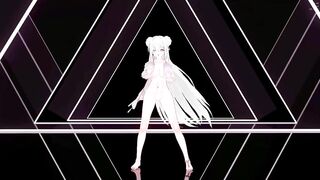 Janus Hentai Azur Lane Hot Sexy Dance Transparent Lingerie Song Heart Attack MMD 3D All Colors CMP