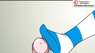 BIG TITS GIRL SERVES YOUR DICK - CARTOON ANIMATED HENTAI STORY