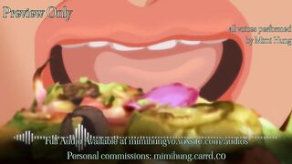 Shrinking and Hiding You in Your Girlfriend's Pizza [Vore ASMR Erotic Audio Preview]