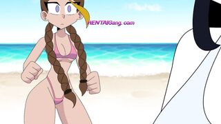 The Nude Beach ◆ Cartoon Porn