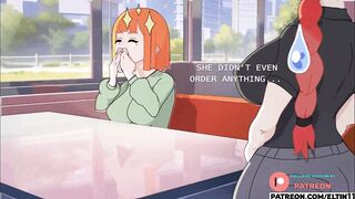 Cute McDonalds Mom Hot Hentai Story In Toilet Stall And Creampie \ Best Cartoon Hentai 4k 60fps