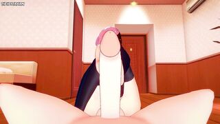 Neopolitan from RWBY Gives You A Footjob Hentai POV