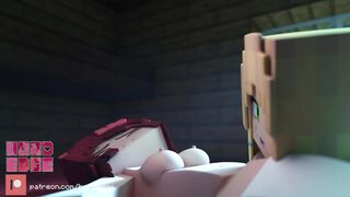 Minecraft Porn Bella Eats out Scarlett (by HardEdges)