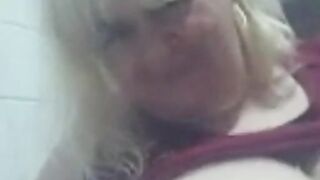 This MILF with Big TITS make me Cum on Facebook Videochat