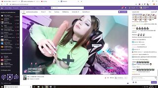 TWITCH STREAMER FUCKS HER ASS