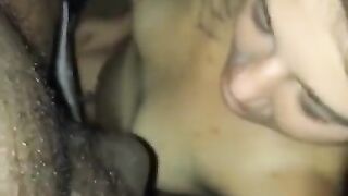 In Sacramento Kinky White Girl Sucks Dick too Big