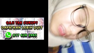 Awek melayu gf main main dalam bilik tidur