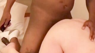 Married Snow bunny send video of her gettin bbc to her hubby