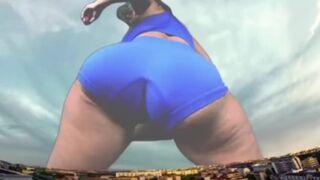 Giantess Buttcrush City (Edit)