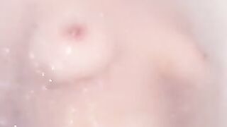 nadjouamagui big tits and curvy body masturbation bath