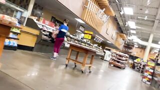 Sexy Candid Ass in Grocery Store (part 2)