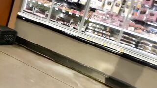 Sexy Candid Ass in Grocery Store (part 2)