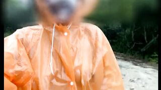 Flashing Stranger with my Raincoat . Find more on my Onlyfans , Link on my Profile