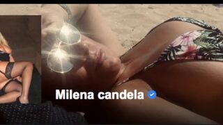 LA GRAN MILF Milena Candela COMO LE GUSTA Mostrar Sus Grandes Tetas