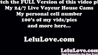 Amateur babe telling you which Jimi to play & when to start to follow along to this stroke along JOI masturbation - Lelu Love