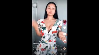 Sexy Busty Teen Kaelani Skye Tiktok Compilation #2