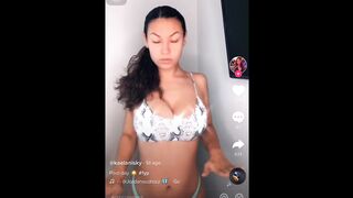 Sexy Busty Teen Kaelani Skye Tiktok Compilation #2