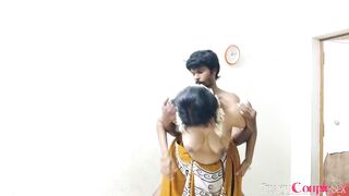 telugu aunty standing sex with husband