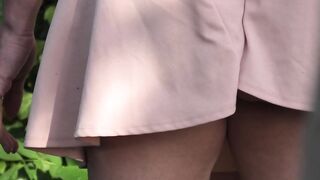 Quick upskirt