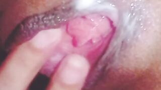 Dripping Wet Creamy Pussy from Hot Masturbation Session