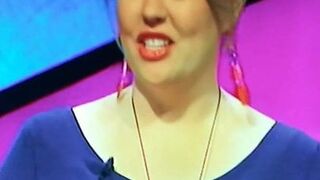 Big tits Jeopardy Teacher contestant