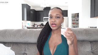 Black Youtuber milks tits and uses it as skin lotion