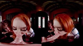 VRCosplayX.com Yen And Triss Enjoy Lesbian Session In Witcher XXX