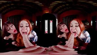 VRCosplayX.com Yen And Triss Enjoy Lesbian Session In Witcher XXX