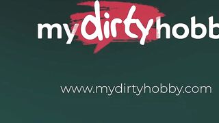 MyDirtyHobby - Teen fucks older guy in front of her man