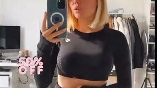 Romy (youtuber) spandex leggings try on haul