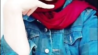 Horny Hijab  Orgasm Face Slowmotion Tiktok