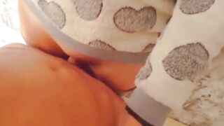 Small Cum in her pantie clothes sex maroc arab