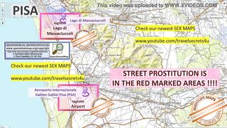 Pisa, Italy, Italien, Italia, Sex Map, Street Prostitution Map, Massage Parlours, Brothels, Whores, Escort, Callgirls, Bordell, Freelancer, Streetworker, Prostitutes