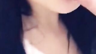 CUTE EMO TEEN SUCKING BIG COCK - SNAPCHAT