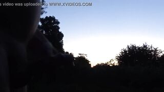 4 girls only: Azginim1 - Bare naked cumshot at sunrise @Belgium somewhere