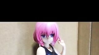 Toloveru momo-school swimsuit-1(figure bukkake)